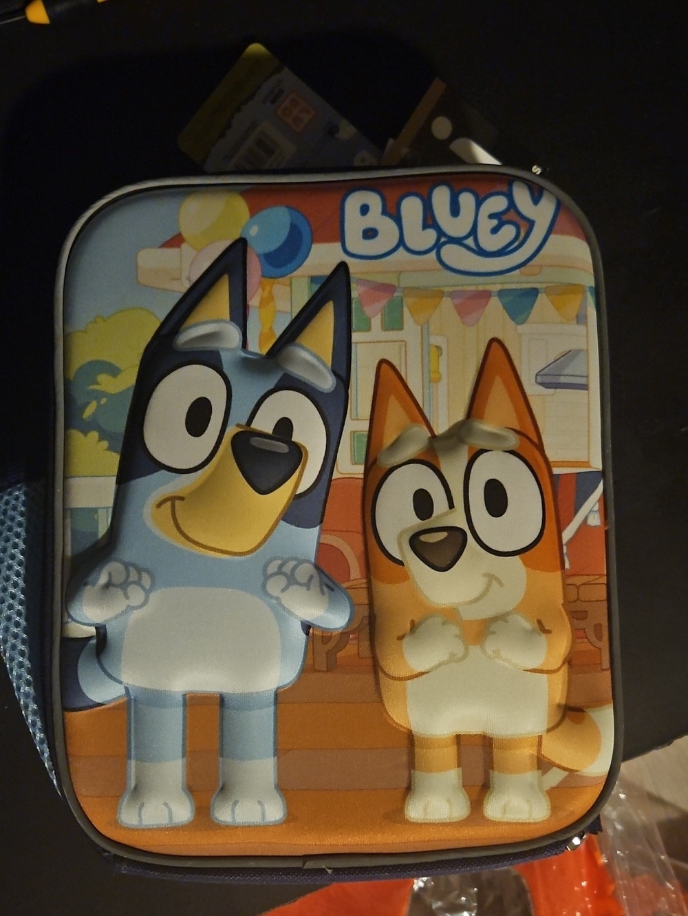 Bluey Kids LunchCarry Case - Blue and Orange